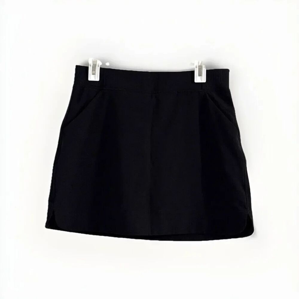 32 Degrees Cool Womens Skort Small Black Tennis Golf Athletic Stretch Pockets - Picture 2 of 7